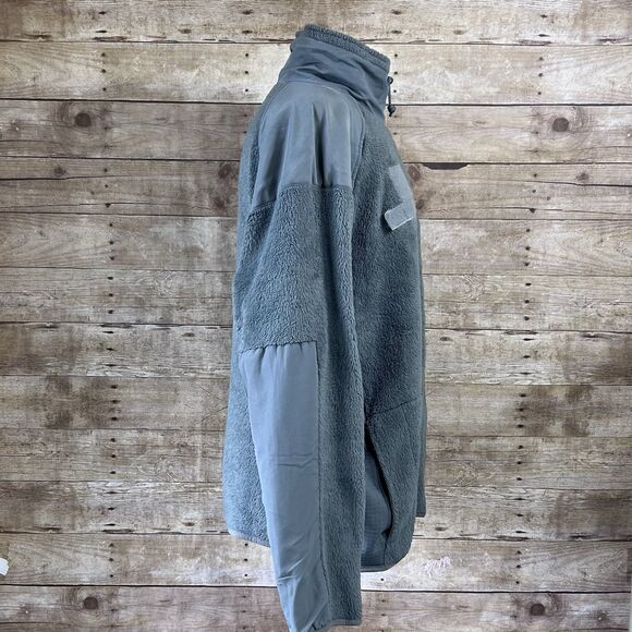 US Military Size Large Gen III Polartec 100 Cold Weather Fleece Jacket Green GC - Picture 5 of 13